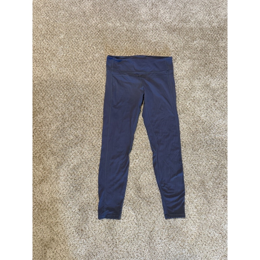 Lululemon Leggings Womens 8 Gray Skinny Fit Yoga Activewear Workout‎
